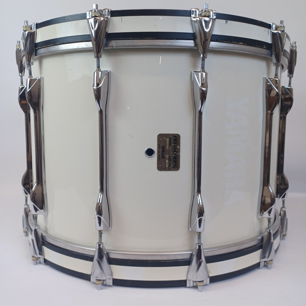Yamaha 14x22"MB822U JP-x Field Corps Bass Drum 12Lug White Wrap Japan Vintage80s