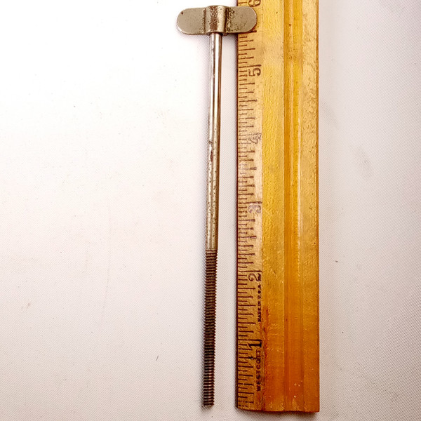 Leedy 5 1/2"10-24 Nickel Walberg&Auge Single-Tension Thumb Rod+Collar Snare Drum