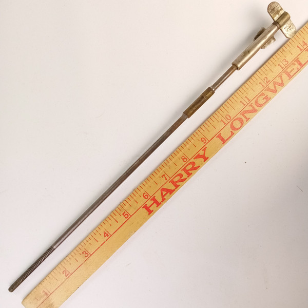 Ludwig 13 3/8" 12-24 tpi Bass-Drum Thumb-Tension T-Rod+Claw Nickel Snare/Tom USA