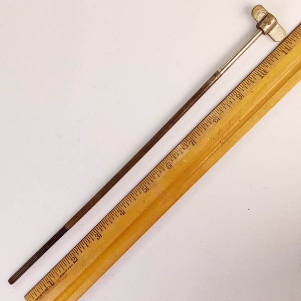 Ludwig 10 13/16" 12-24 tpi Bass-Drum Thumb-Tension T-Rod+Claw Nickel Snare/Tom