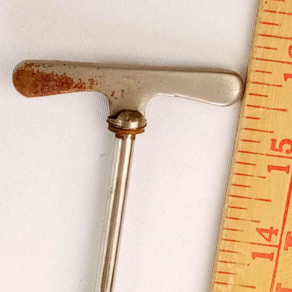 Leedy Spartan 15 1/8"Flat-Head 1+Bass-Drum Single-Tension T-Rod Nickel 12-24 30s