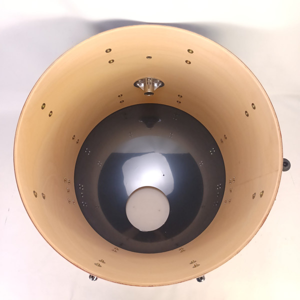 Premier Cabria 18x22" Red Cherry/Black Fade Bass Drum 2000s Kick 8Lug Wood Hoops