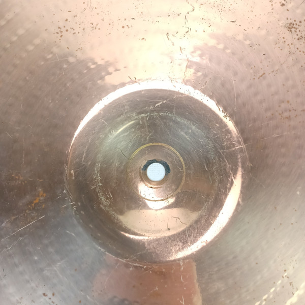 Zildjian 14"Scimitar Hi-Hats Cymbals Set Pair B8 Pre-ZBT Era 1230/1260g Vintage