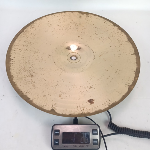 Zildjian 14"Scimitar Hi-Hats Cymbals Set Pair B8 Pre-ZBT Era 1230/1260g Vintage