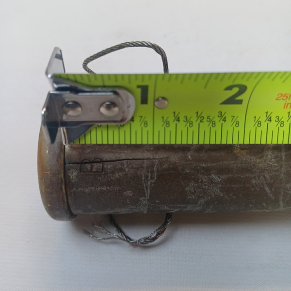 Musser M665B Brass Tube B 44 3/4"x1.5"Symphonic Chime Tubular Bell Cracked-Parts