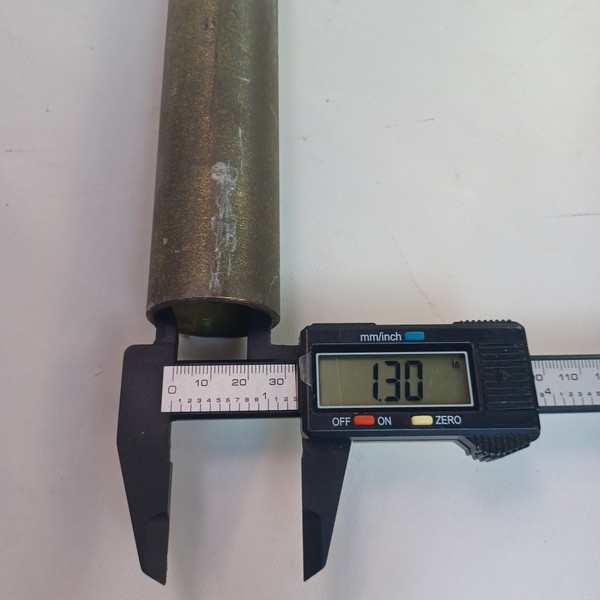 Musser M665B Brass Tube F# 52"x1.5"Symphonic Chime Tubular Bell *Cracked*-Parts