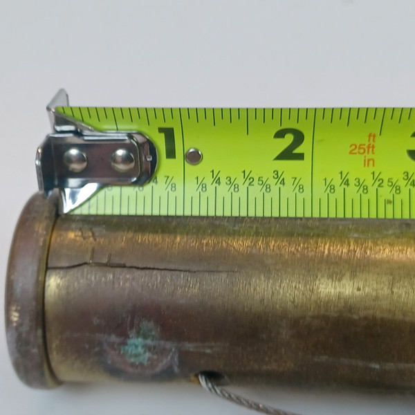 Musser M665B Brass Tube F# 52"x1.5"Symphonic Chime Tubular Bell *Cracked*-Parts