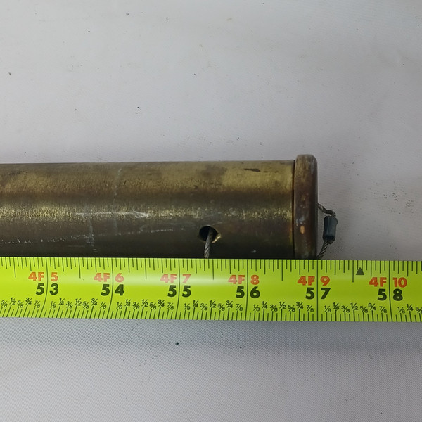 Musser M665B Brass Tube D# 57"x1.5" Symphonic Chime Tubular Bell *Cracked*-Parts