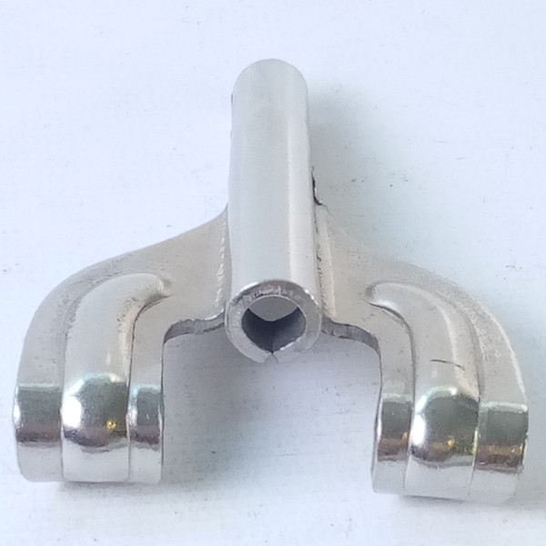 Rogers 50s Resonant Threaded Claw Nickel Bass/Marching Snare Drum Single Tension