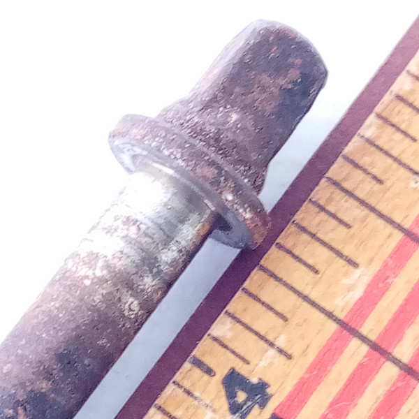 Ludwig 1+ 4 3/16" T-Rod Nickel Snare/Tom Drum 12-24 Tension Vintage USA 50s-60s