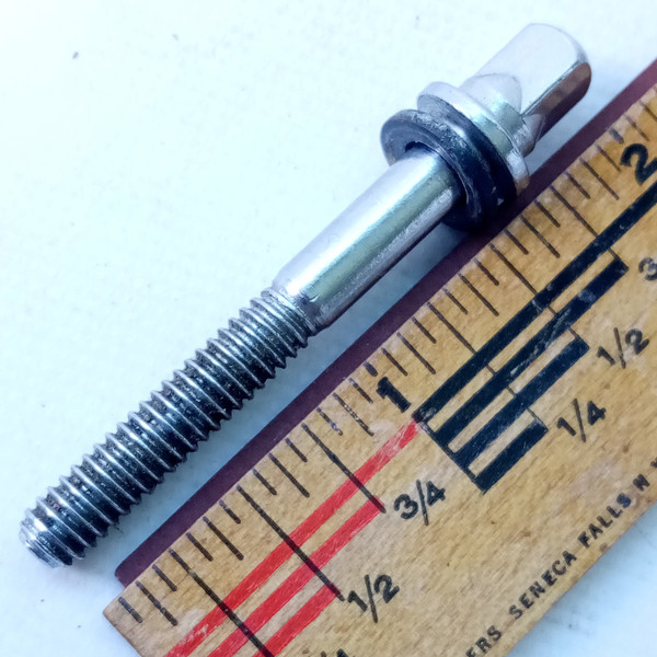 Ludwig 1 5/8"T-Rod Chrome Snare/Tom Drum 12-24 Tension Super Classic Vintage 60s