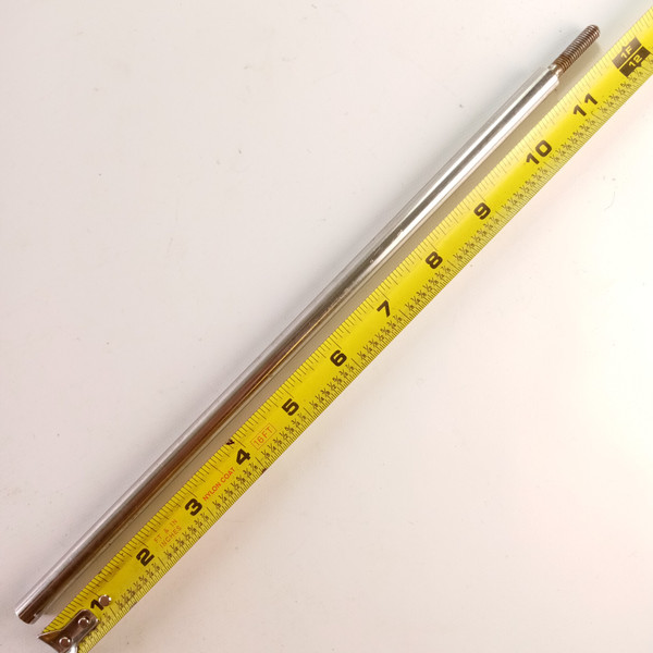 3/16 Threaded 3/8x12" Straight Cymbal Arm Rod Chrome Stand Part