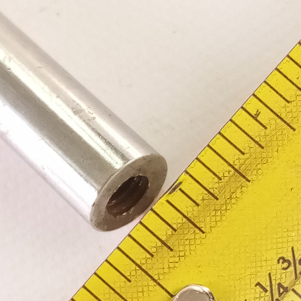 3/16 Threaded 3/8x12" Straight Cymbal Arm Rod Chrome Stand Part