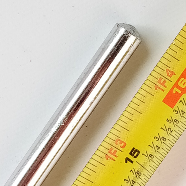 Slingerland 3/8"x16.25"Straight Floor Tom Drum Leg Chrome Vintage 50s Radio King