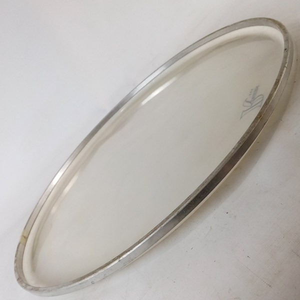 Rogers 18"White Coated Floor Tom Drum Head Big R Vintage70s Fullerton,CA Era USA