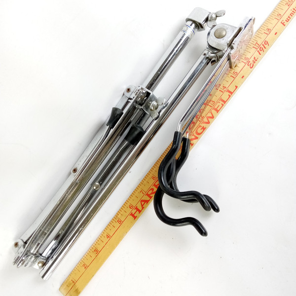 Ludwig WFL Atlas#1363 Flat Base Snare Drum Stand Chrome Flush OG Mickey Mouse50s