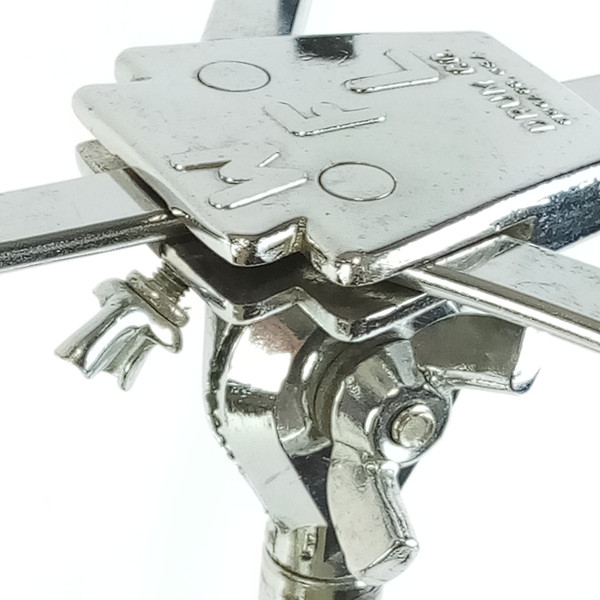 Ludwig WFL Atlas#1363 Flat Base Snare Drum Stand Chrome Flush OG50s Mickey Mouse