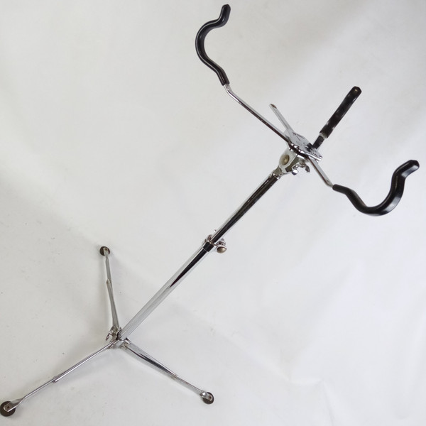 Ludwig 1st-Gen WFL Atlas Flat Base Snare Drum Stand Chrome Flush Mickey Mouse50s