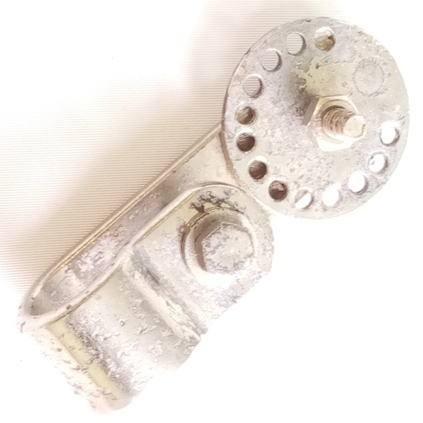 Pearl Rail Mount Slider Clamp Bass Drum Hoshino Chrome Star Stencil MIJ Japan60s