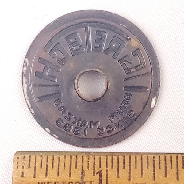 Gretsch Snare Drum Round Badge Skinny Sticks Broadkaster 40s-50s Brooklyn,NY USA