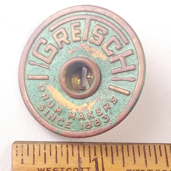 Gretsch 60s Snare Drum Round Badge Thick Sticks Vintage Renown Brooklyn +Grommet