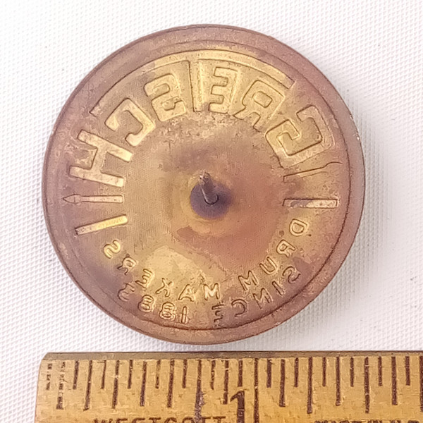 *Gretsch 60s Tacked Floor/Rack Tom Drum Round Badge Thick Sticks Renown Brooklyn