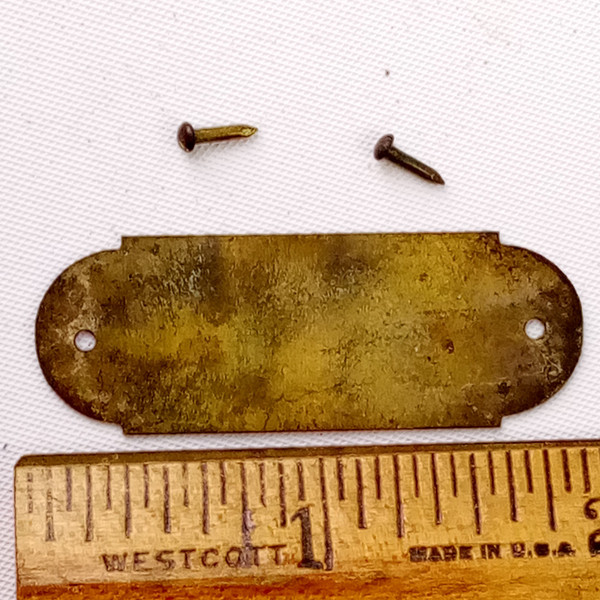 "Leedy Mfg Co Indianapolis Ind"Badge Black/Silver Wood Hoop-Tack Snare/Bass Drum