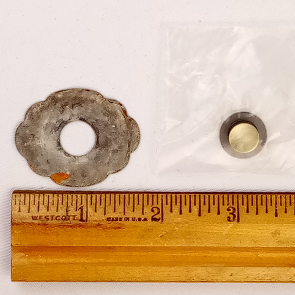 Slingerland 1944-'45 WW2 Aluminum Cloud Badge Vintage Radio King Snare/Bass Drum