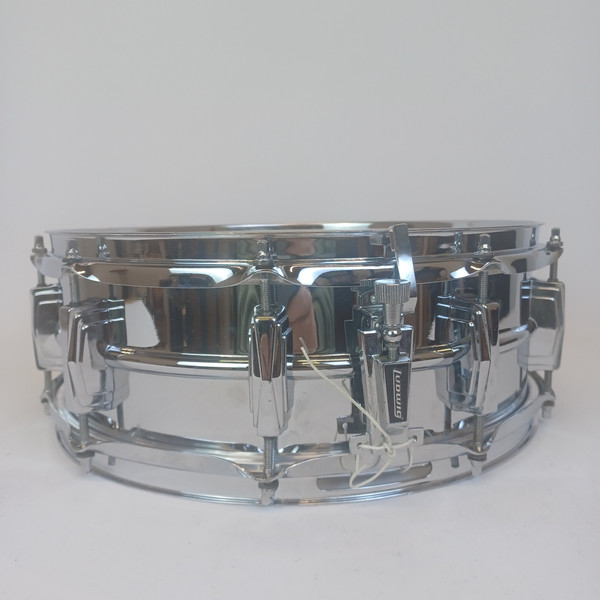 Ludwig Supraphonic 5x14"Snare Drum Vintage 1979 Blue/Olive#1846361 10Lug Chicago