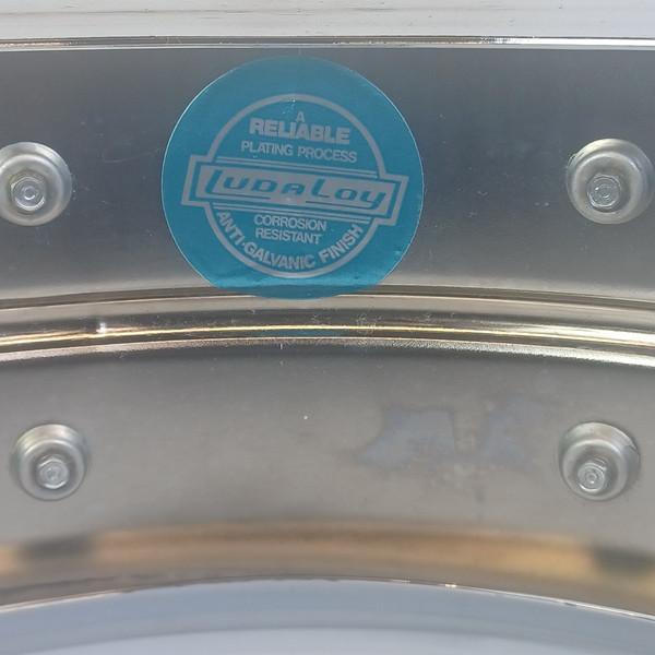 Ludwig Supraphonic 5x14"Snare Drum Blue/Olive#1899959 10Lug Chicago Vintage 1979