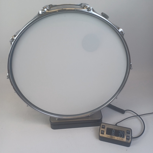 Ludwig 402 Supraphonic 6.5x14" #3004064 Snare Drum Blue/Olive Badge Vintage 1983