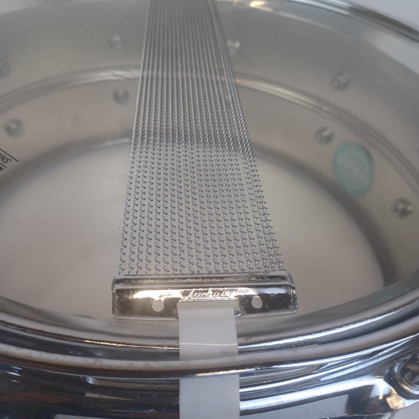 Ludwig 402 Supraphonic 6.5x14" #3004064 Snare Drum Blue/Olive Badge Vintage 1983