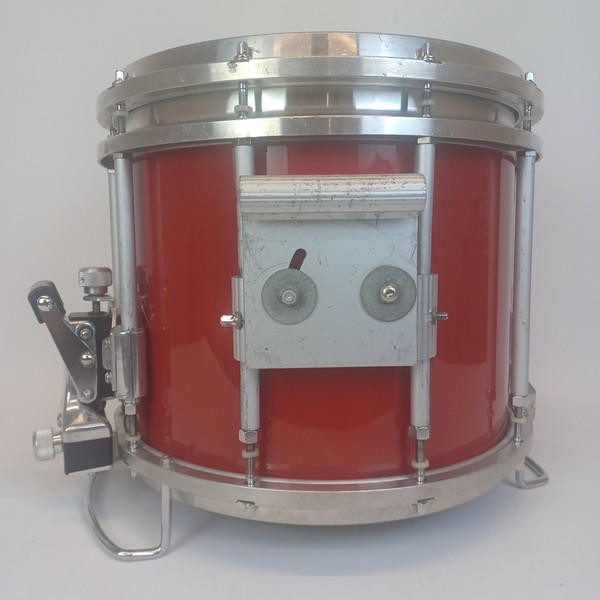 Pearl 11x13" FFX Championship Maple Marching Snare Drum Red Free Floating 10-Lug
