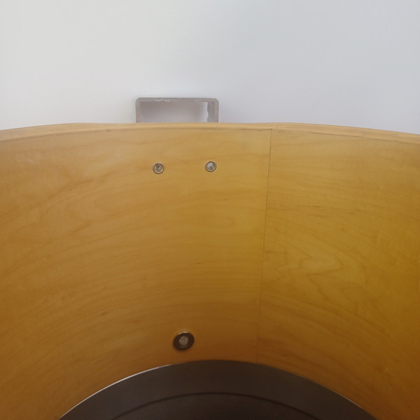 Pearl 11x13" FFX Championship Maple Marching Snare Drum Red Free Floating 10-Lug