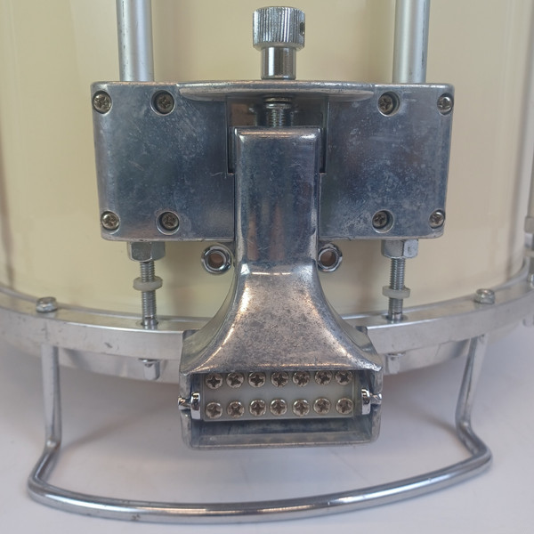 Pearl 12x14"FFX Championship Maple Free Floating Marching Snare Drum White 12Lug