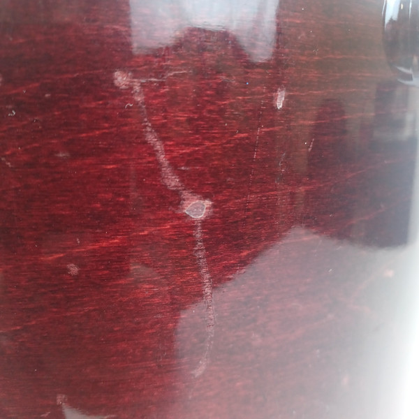 Premier 12x14"Rosewood XPK Tom Drum Vintage 90s Made In England 7Ply Birch Shell