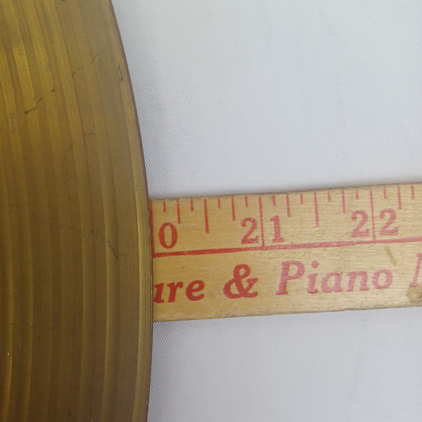 Paiste 302 Plus 20" Ride Cymbal 1958g Thin Vintage 90s Fully Lathed Brass German