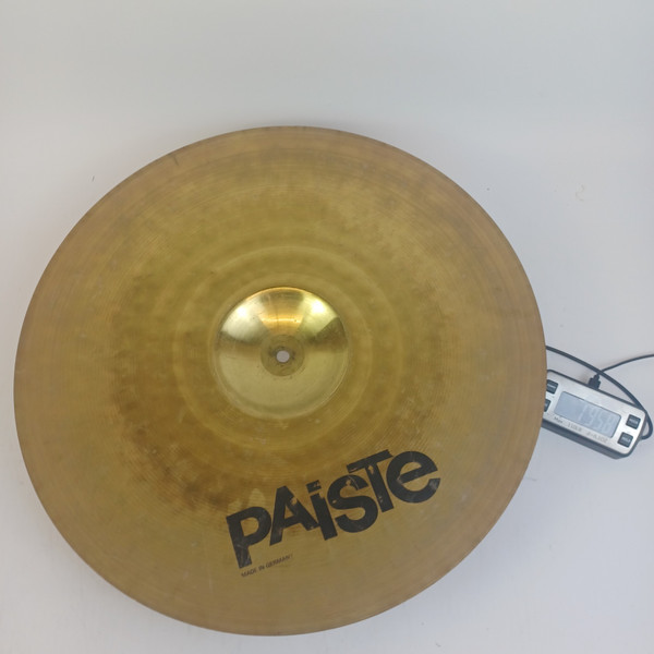 Paiste 302 Plus 20" Ride Cymbal 1958g Thin Vintage 90s Fully Lathed Brass German