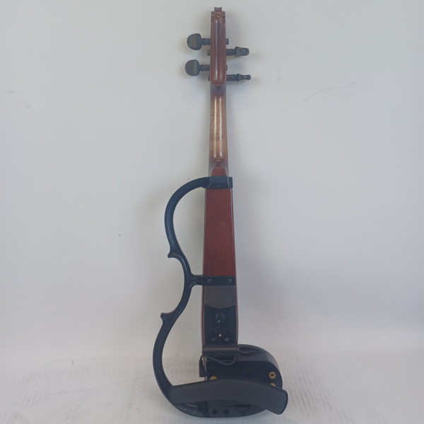 Yamaha SV110 Electric Silent Violin Brown+Bow+Backpack Soft-Shell Case 4/4String