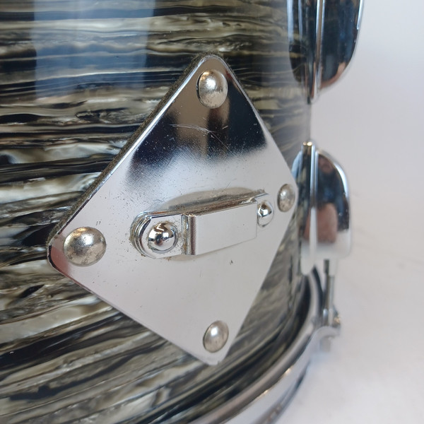 Ludwig Pre-Serial 22,13,16"Black Oyster Pearl Feb1961 Drum Set Ringo Beatles COB