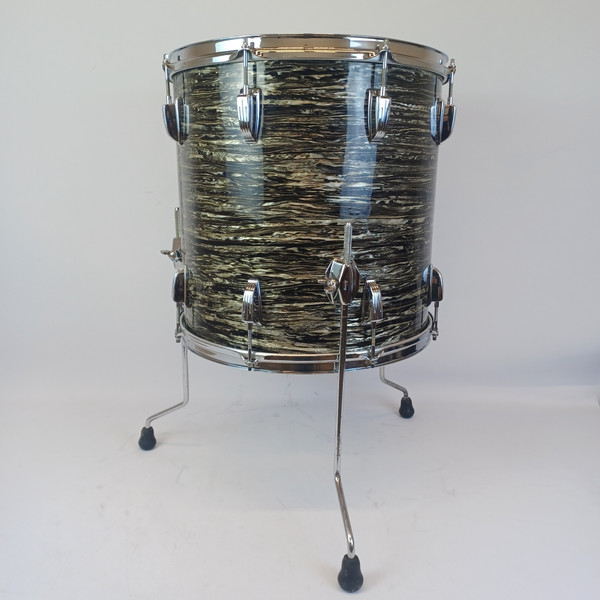 Ludwig Pre-Serial 22,13,16"Black Oyster Pearl Feb1961 Drum Set Ringo Beatles COB