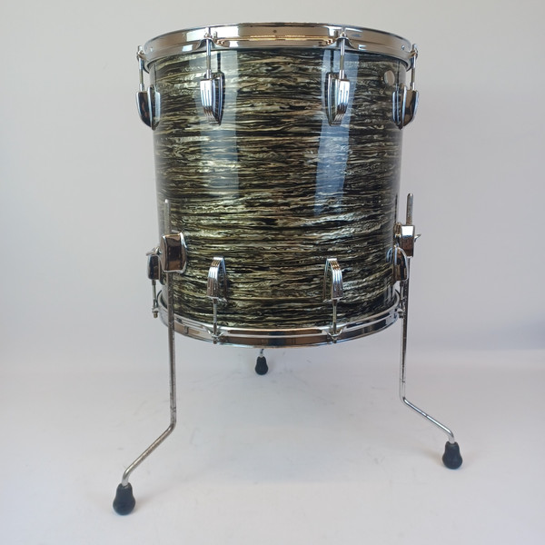 Ludwig Pre-Serial 22,13,16"Black Oyster Pearl Feb1961 Drum Set Ringo Beatles COB