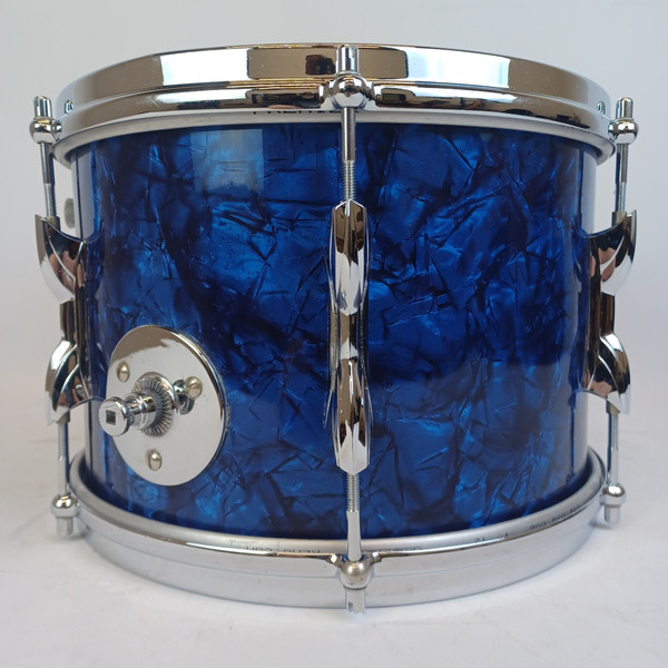 Premier 20,12,16" Blue Pearl Drum Set 3Ply Birch+Die-Cast-Rims Vintage 60s#54 UK