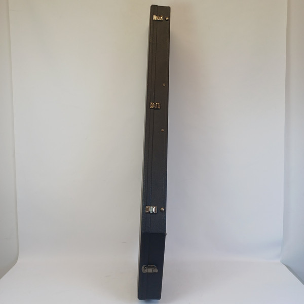 Coffin Cases Model B195R Bass Guitar Case Red Velvet Interior Black Exterior