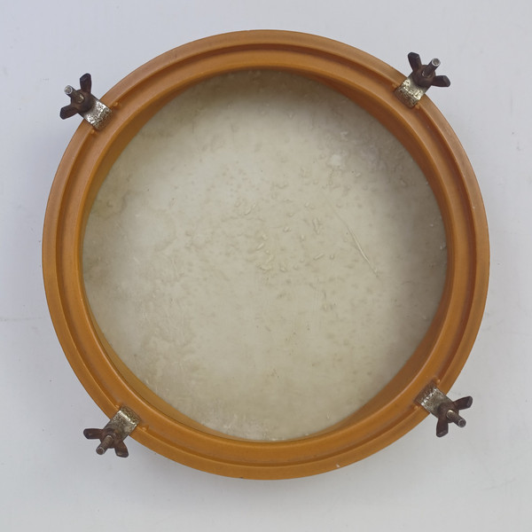 Studio 49 10"Rosewood RT250 Framedrum Hand Drum Natural Calf Skin 4x Lug Germany