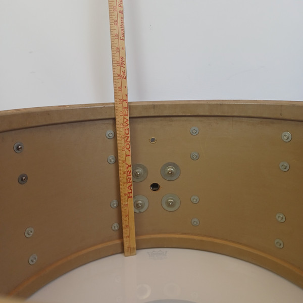 Slingerland 14x24"Concorde Bass Drum 1970 3Ply Chrome Over Wood COW USA