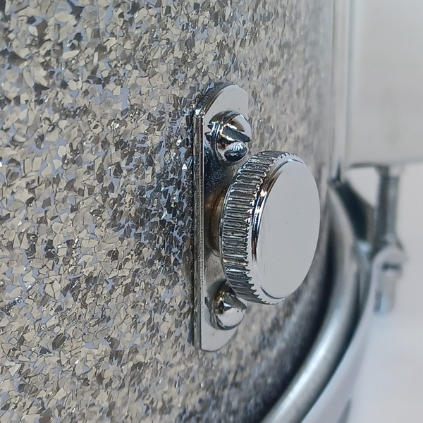 Duplex 5x14"Summit Snare Drum 60s Silver Sparkle Grossman Cleveland Rogers Luxor