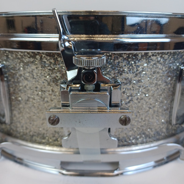 Duplex 5x14"Summit Snare Drum 60s Silver Sparkle Grossman Cleveland Rogers Luxor