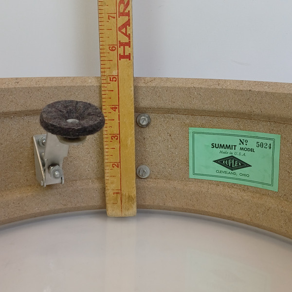 Duplex 5x14"Summit Snare Drum 60s Silver Sparkle Grossman Cleveland Rogers Luxor