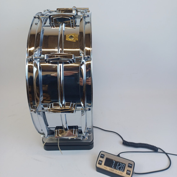 *Ludwig Nov30 1967 Supraphonic#519946 5x14"Snare Drum Vintage 60s Keystone 10Lug